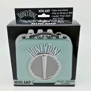 Honeytone N-10 Guitar Mini Amp, Aqua blue